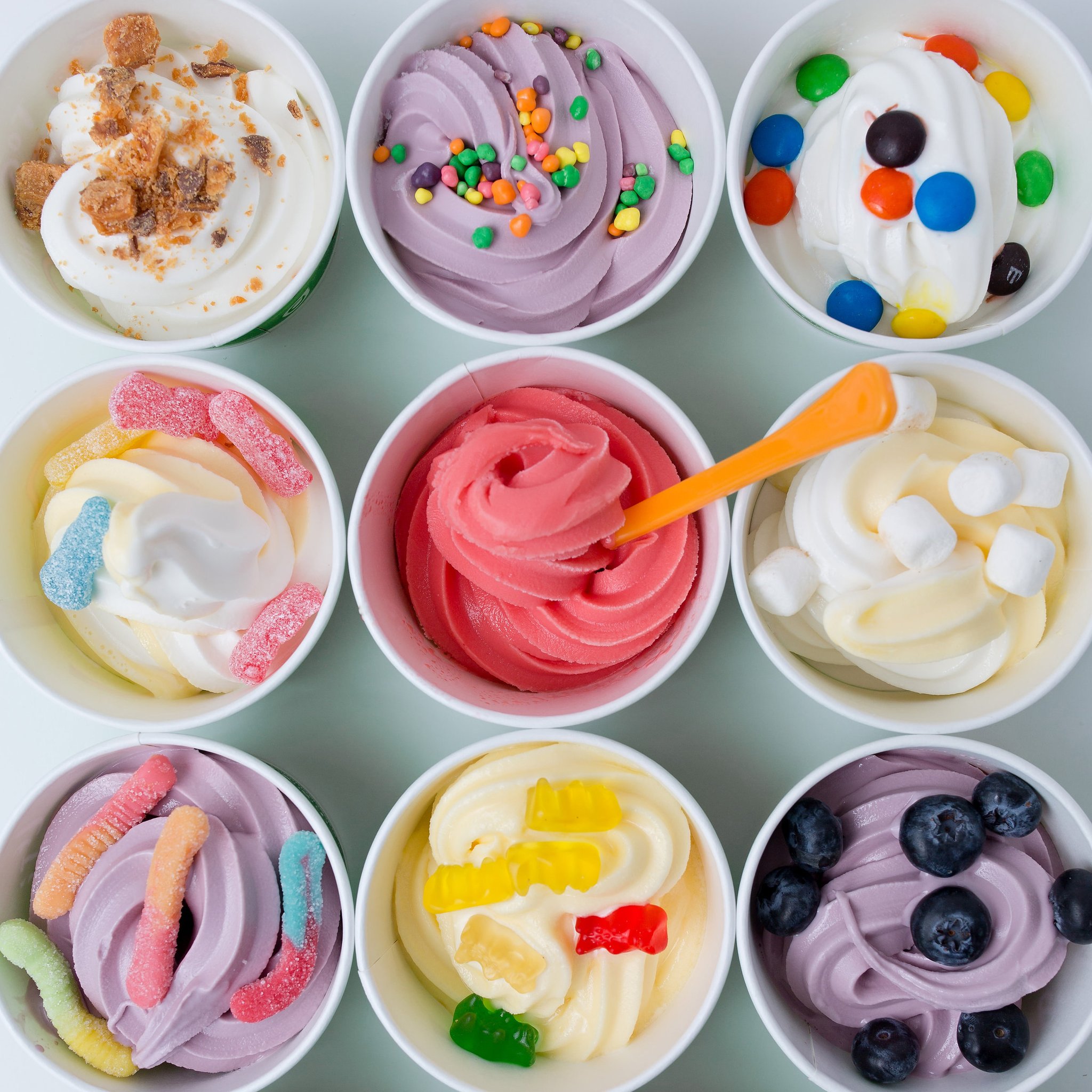 frozen yogurt pictures